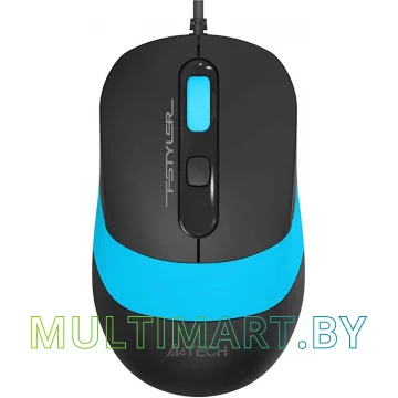Мышь A4Tech Fstyler FM10 (черный/голубой)